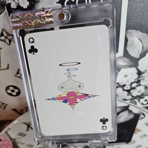 Louis Vuitton x Takashi Murakami Queen Playing Card with COA💥